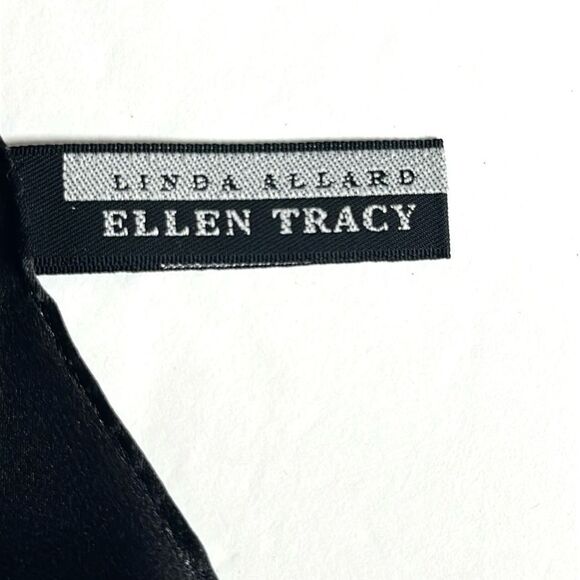 Linda Allard Ellen Tracy Silk Square Scarf Golden Eagles Print Japan - Picture 13 of 14